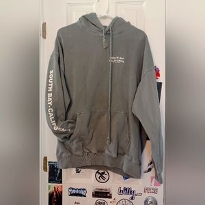 Brandy Melville Off The Lip oversized hoodie